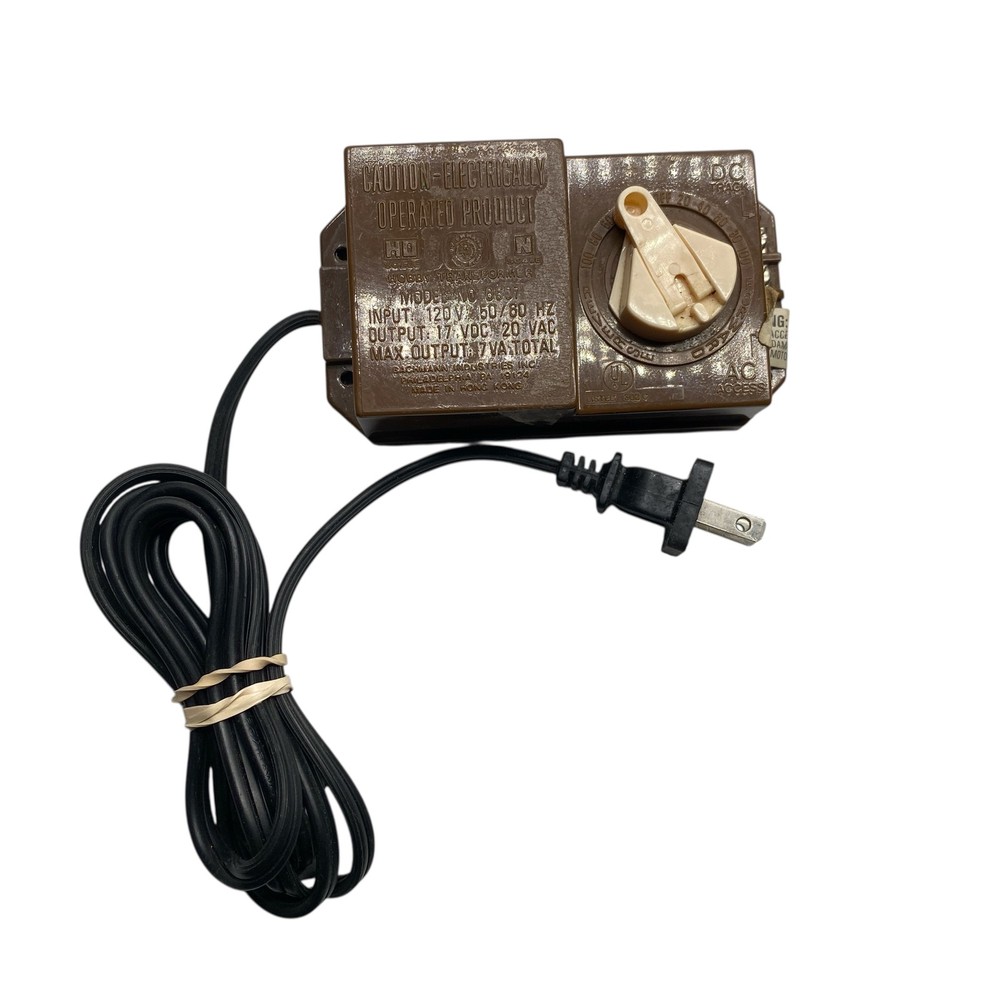 Vintage HO Scale Hobby Transformer Model 6607 Power Pack Train Controller 7 VA