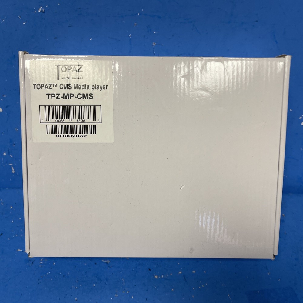 TOPAZ CMS MEDIA PLAYER  TPZ-MP-CMS