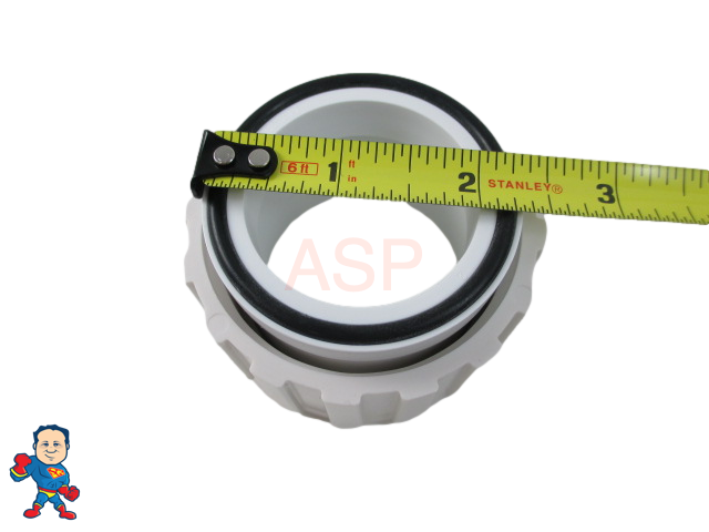 (1) Hot Tub Spa 1 1/2" Slip X 1 1/2" Pump Union with Gasket Video How To