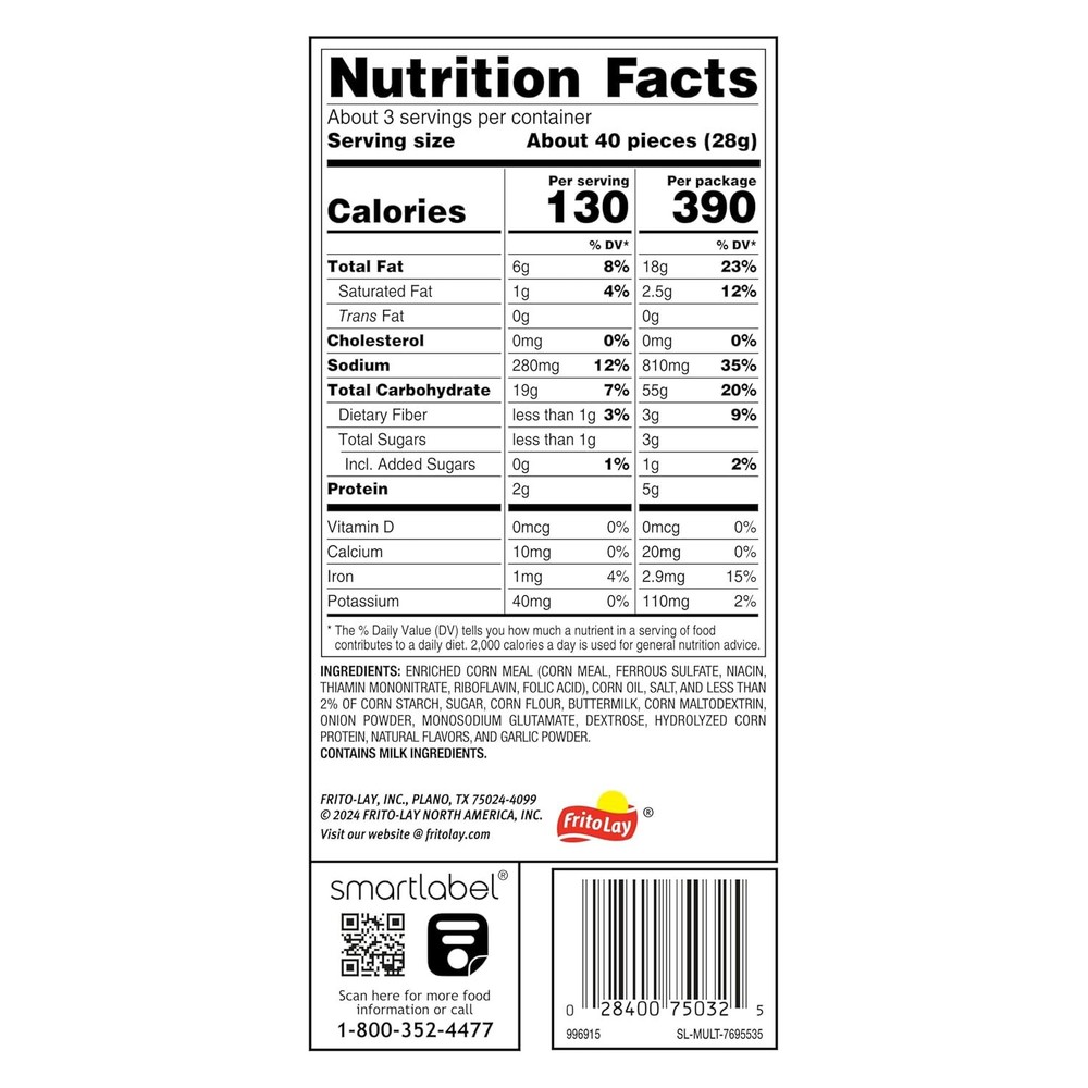 Funyuns Minis, Original, 2.875 oz Canister