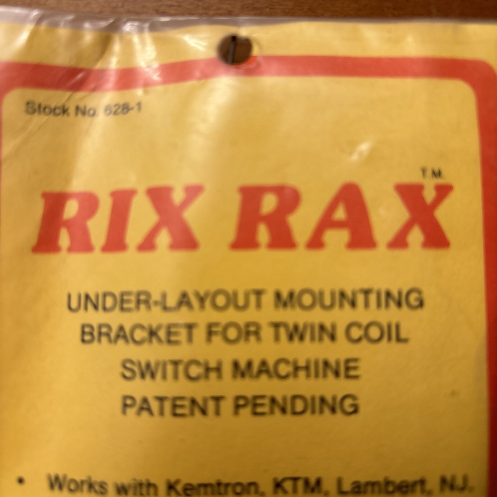 RIX Rax 628-1 Under-Layout Mounting Brackets Switch Mounting brackets Sealed