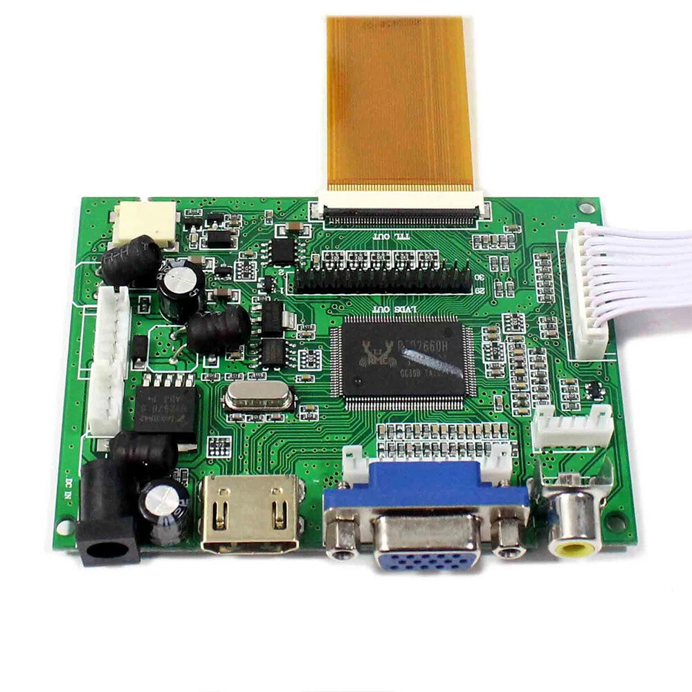 8inch LCD display 800x600 EJ080NA-05B LCD Screen HD+VGA 2AV LCD Controller Board