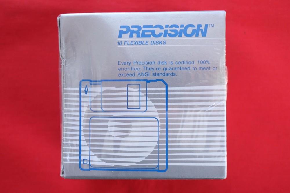 10 SEALED NEW DYSON PRECISION MF2HD FLOPPY DISKS