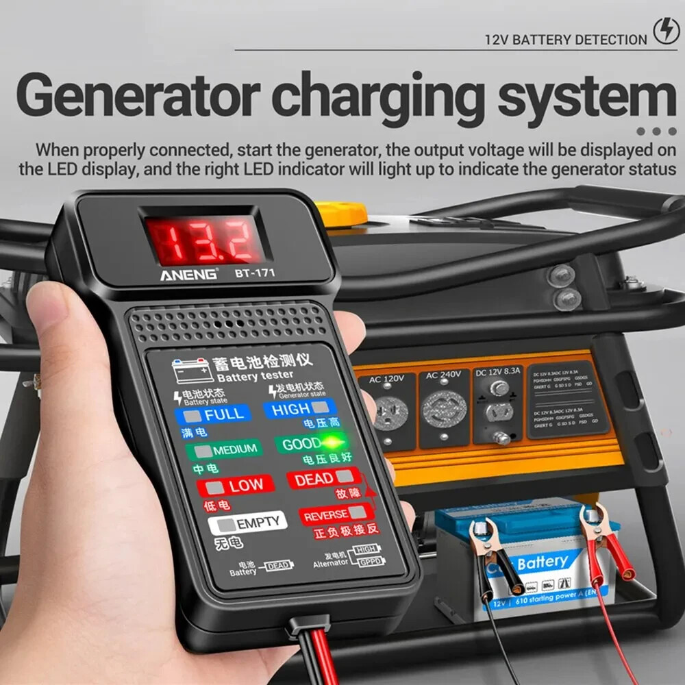 ANENG 12V Multifunctional Battery Testers Auto Repair Industry Detection