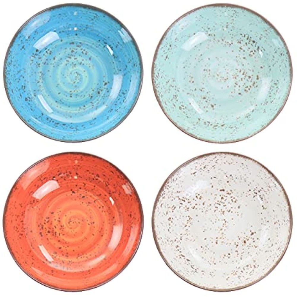 Pryce 12 Piece Melamine Dinnerware Set is Assorted Colors