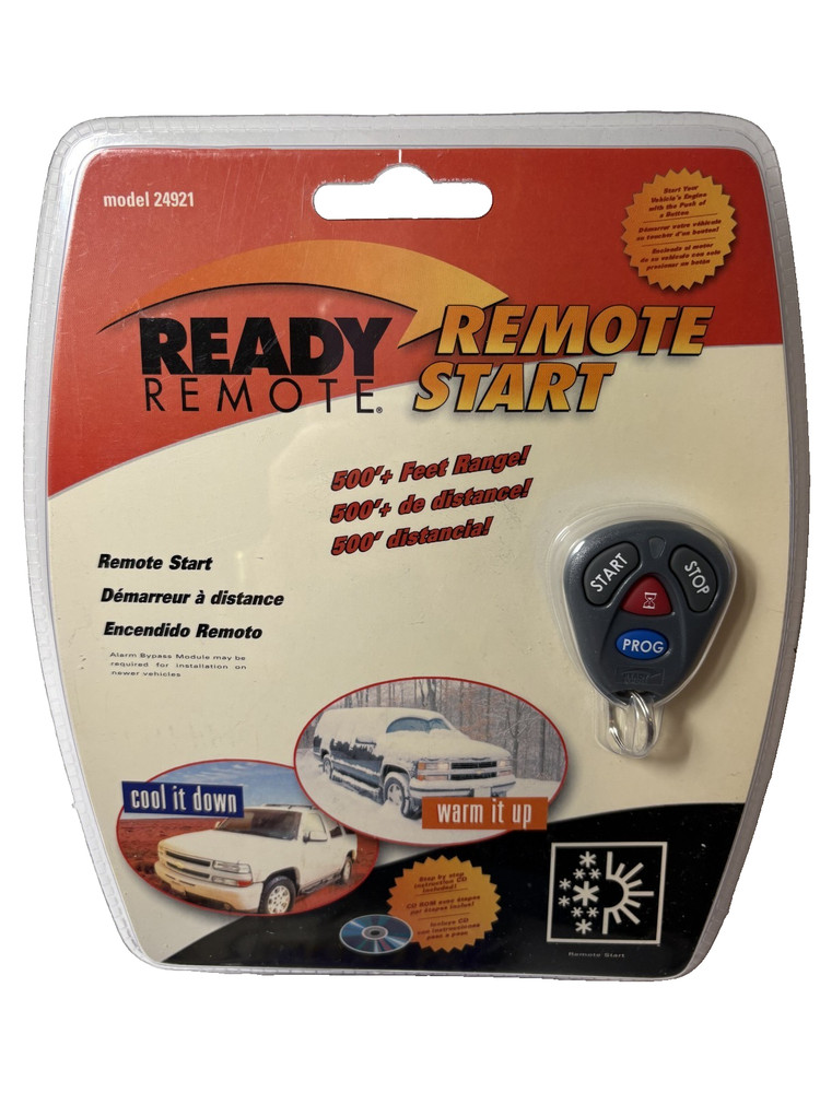Ready Remote Start Model 24921 New in Open Box Never Removed from Box