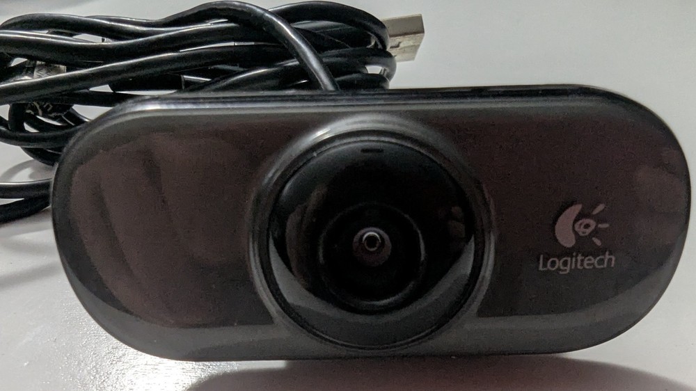 Logitech C210 Webcam with Built-in Microphone - Model V-U0019