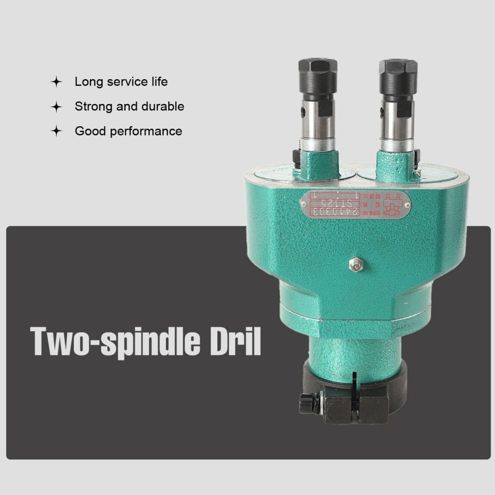 2 Axis Multi Spindle Drilling Head ST125-ER20/13 For CNC Tapping Machine