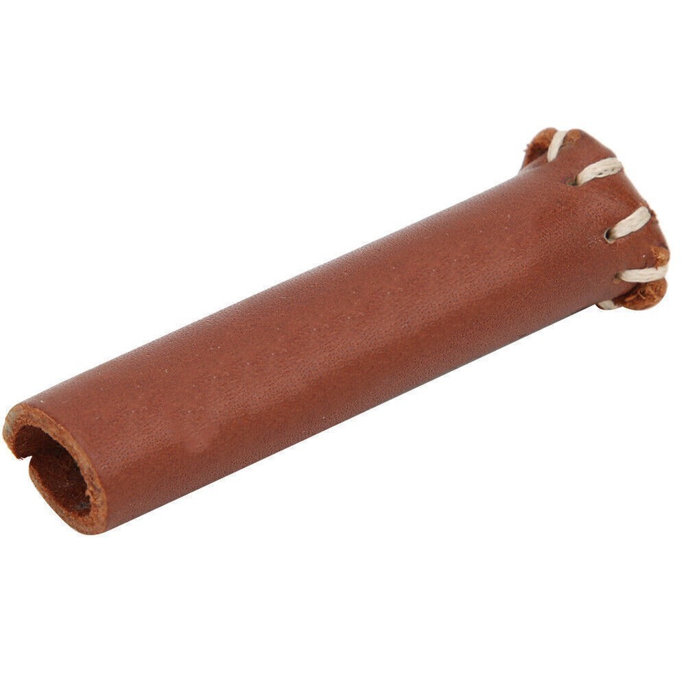 Professional Durable Leather Snooker Cue Tip Head Protective Cover Billiard