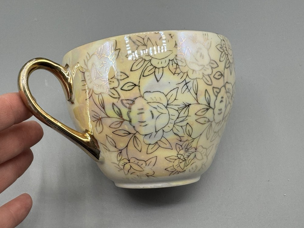 Tea Cup Red Rose Made in Japan