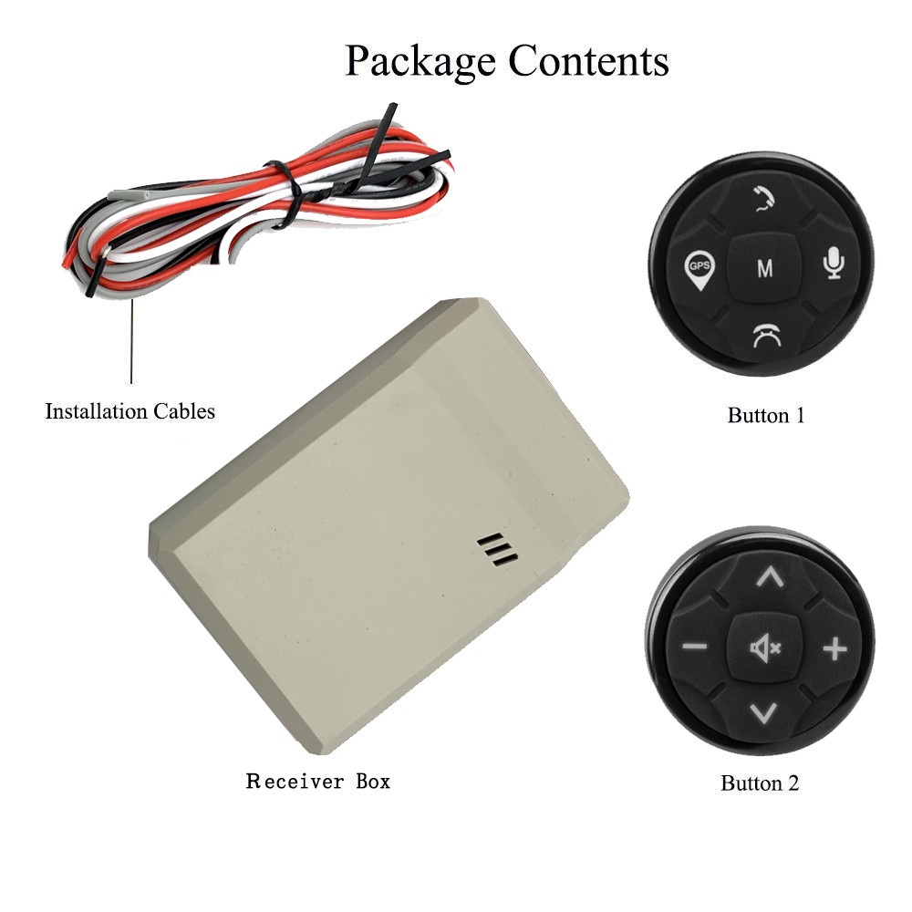 universal Car wireless multi-function steering wheel 10key button remote control