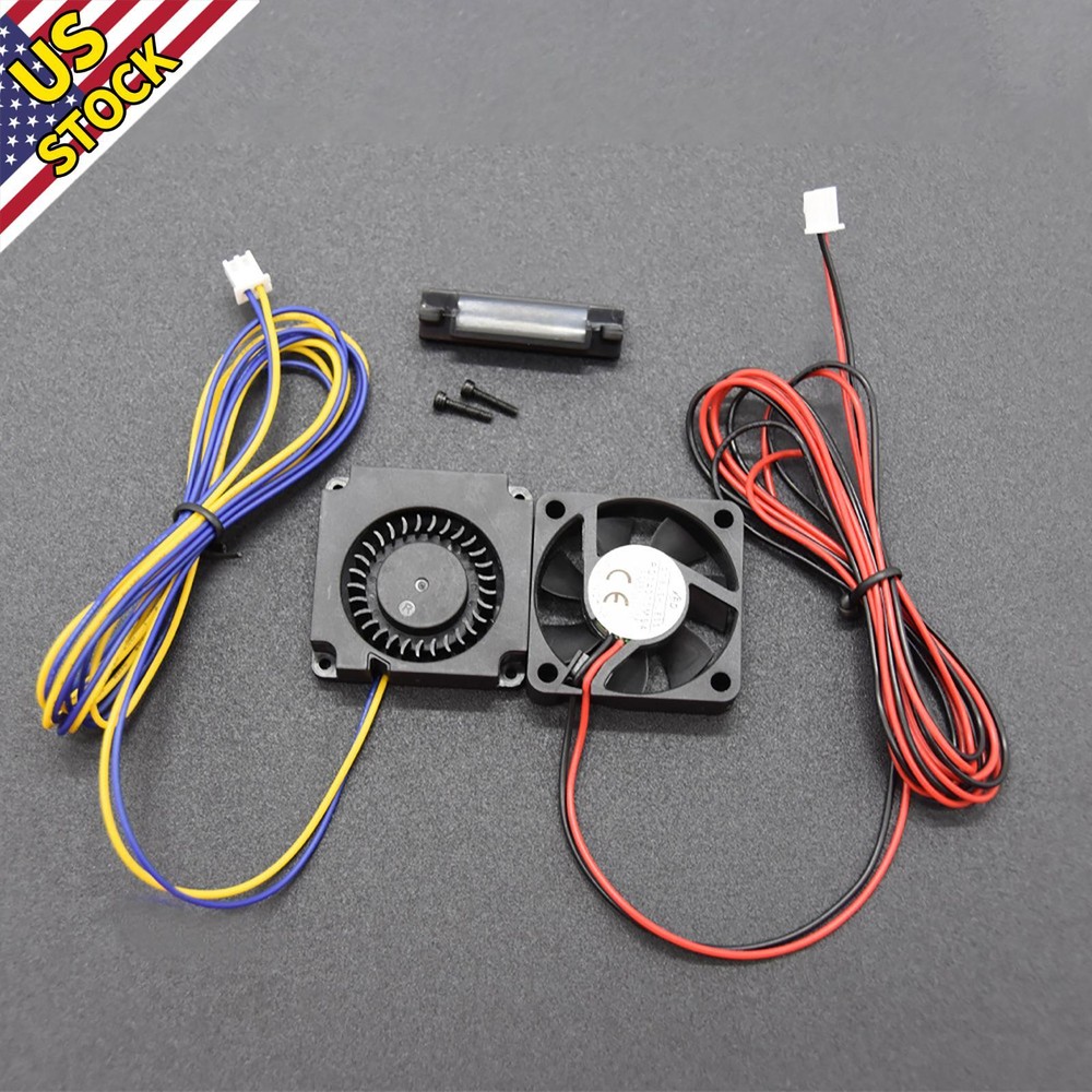 2* Cooling Fans Set For Creality Ender 3/3X/3 Pro Ender-3 V2 3D Printer CPU GPU