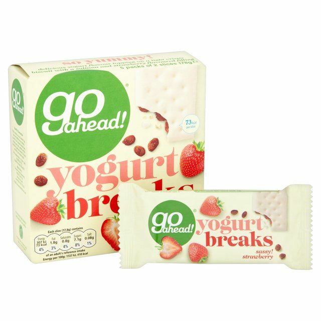 Go Ahead Yoghurt Breaks Strawberry - 5 per pack