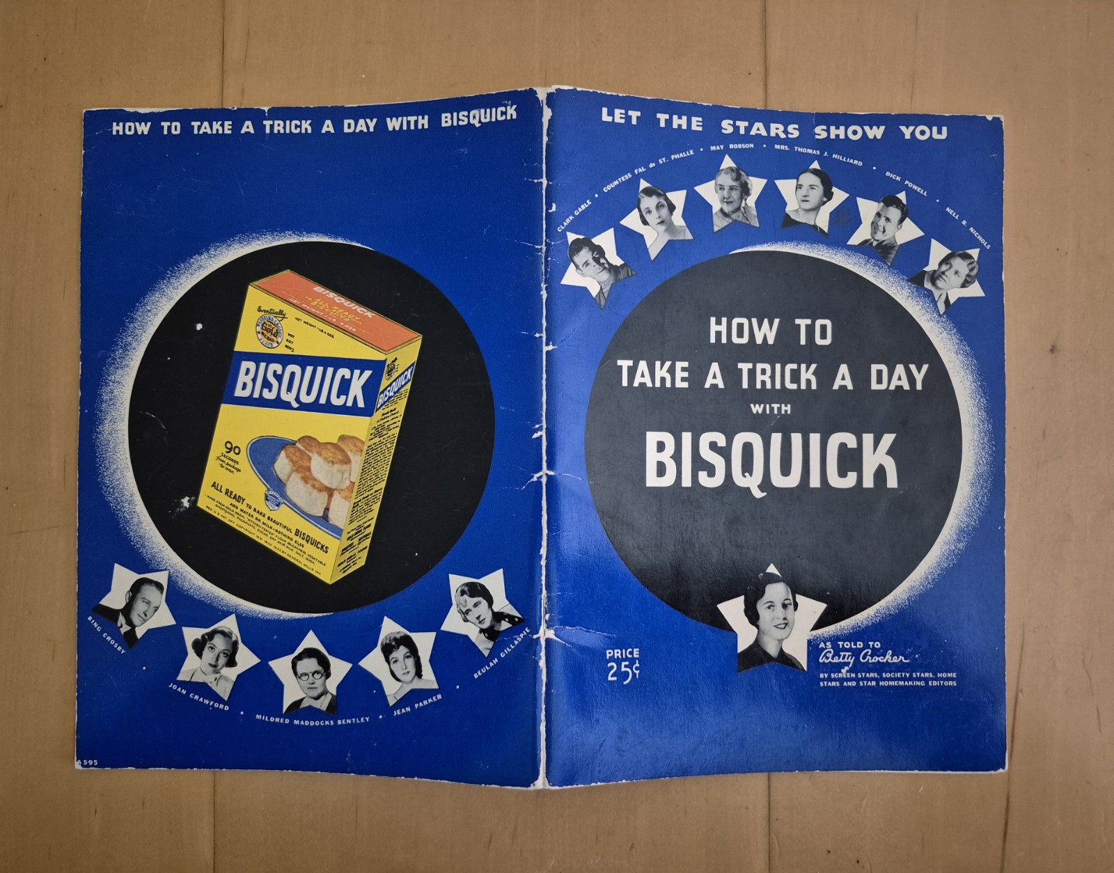 Vintage 1935 Bisquick HOW TO TAKE A TRICK A DAY WITH BISQUICK recipe booklet