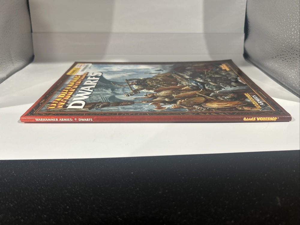 Games Workshop Warhammer Dwarfs Armies Rulebook Supplement Codex Rpg Book 2005