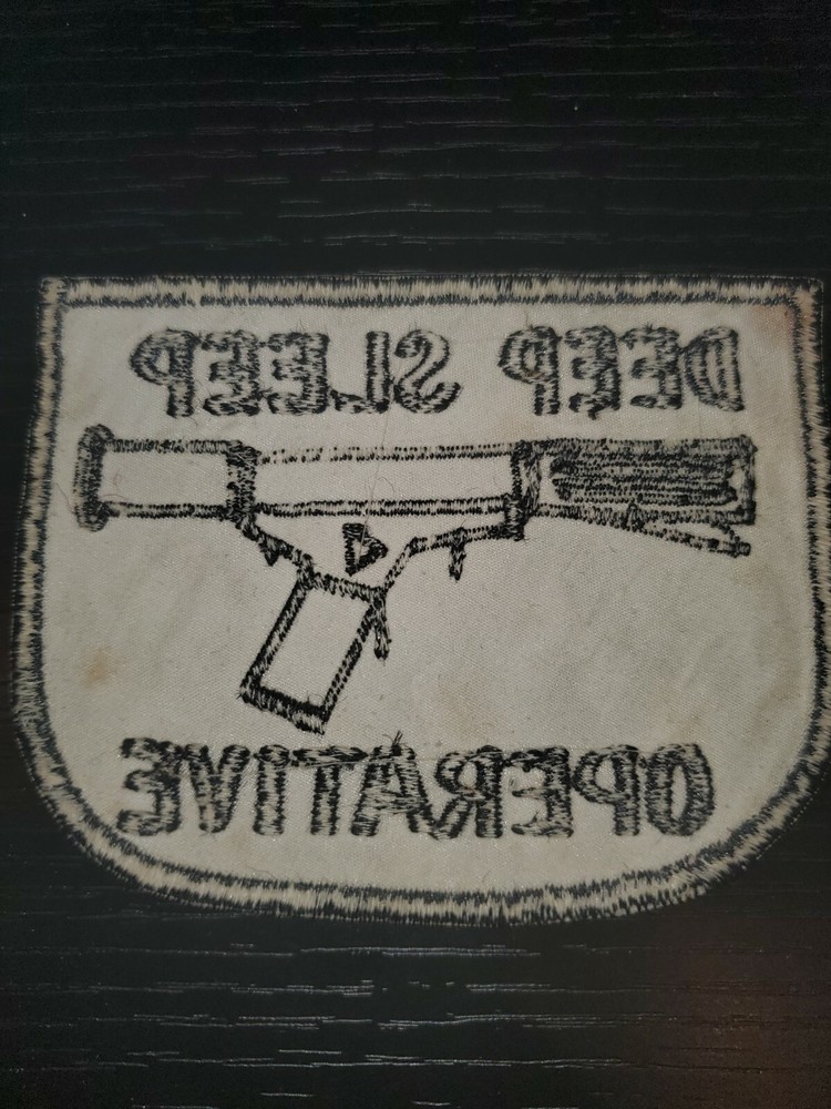 1970s 80s US Army SF Special Forces Deep Sleep German Made Patch