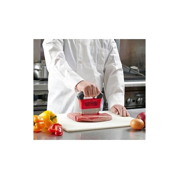 New Chef Master Meat Tenderizer 48 Razor Sharp Needle Blades Easy Grip Handle