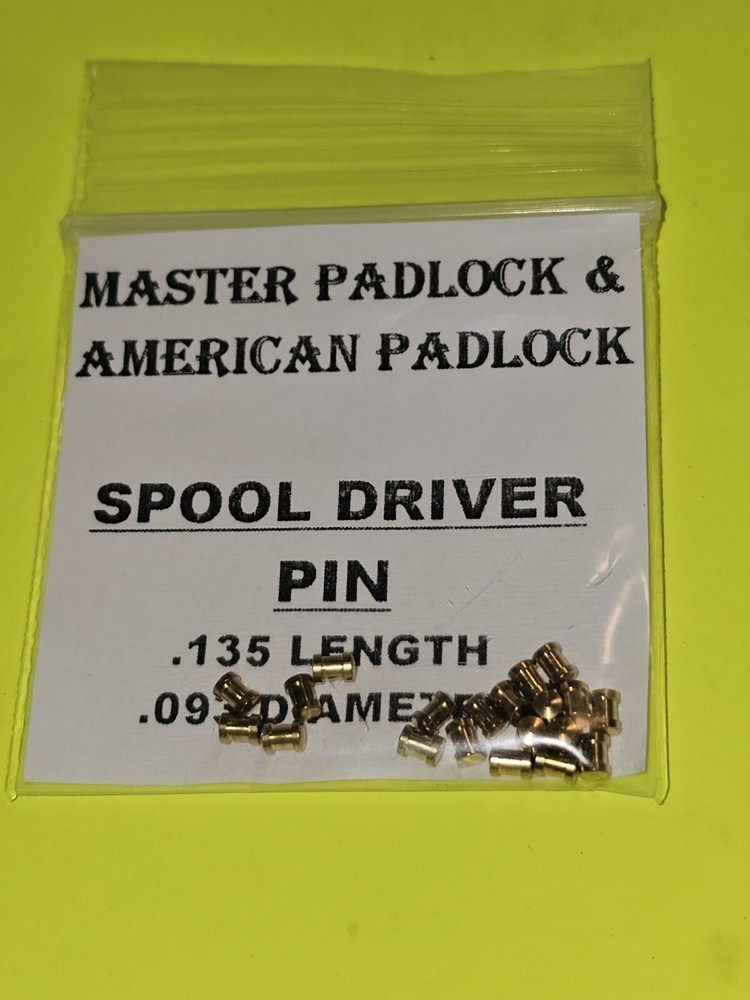 MASTER LOCK AMERICAN PADLOCK HIGH SECURITY UPPER REKEY PIN SPRING KIT LOCKSMITH