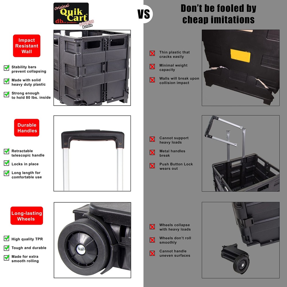 Quik Cart Pockets Bundle