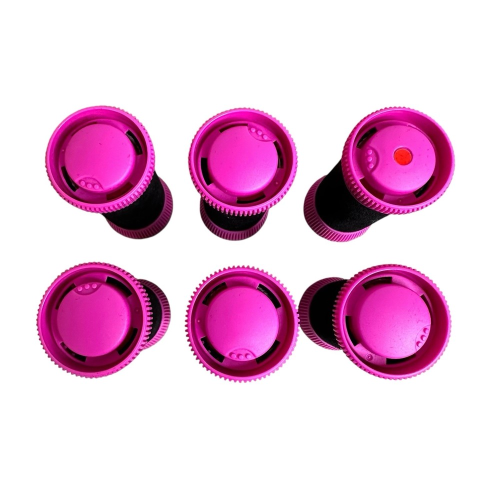 Remington Hot Curlers Model H-5600 Replacement 6 Pink Rollers