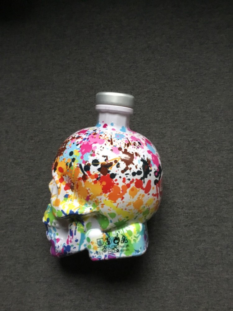Crystal head vodka empty bottle limited addition.
