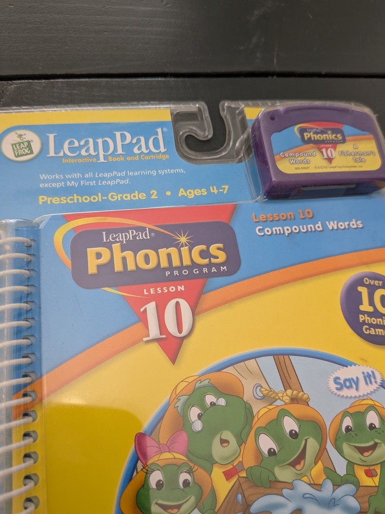 Leap Pad Phonics Program Lesson 10 A Fisherman's Tale