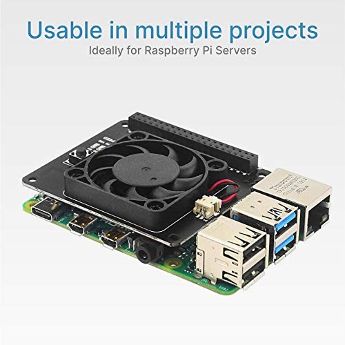 Argon Fan HAT for Raspberry Pi 4 Model B and Raspberry Pi 3 Model B | 40mm