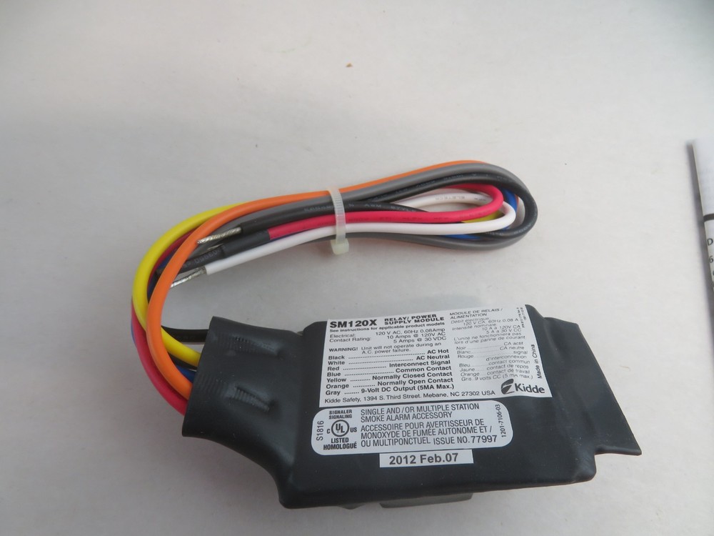 Kidde SM120X Interconnect Accessories Smoke Relay Module
