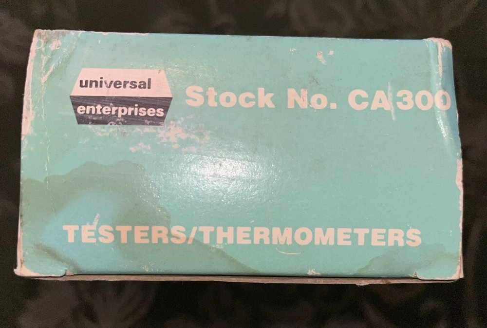 VTG Universal Enterprises Clamp On Current Probe Accessory W/ Case & OpBook