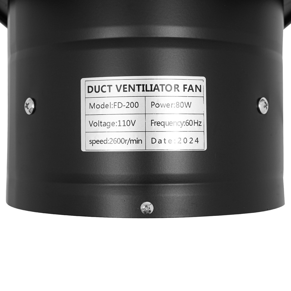 Exhaust Fan Wall/Window Mounted W/ Back-draft Damper for Kitchen Ventilation