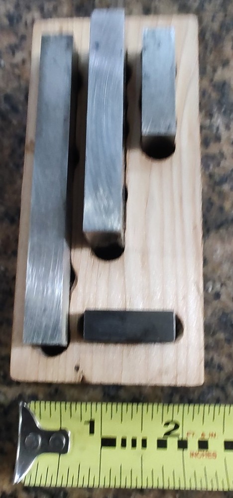 🗽 TOOLMAKER BUILT 5" SINE BAR QUICK SET UP BLOCKS