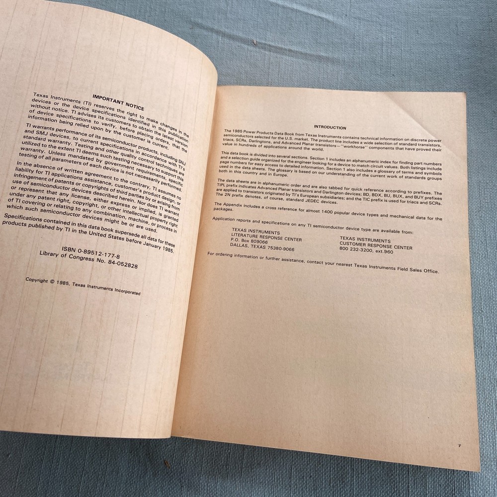 Book Lot Texas Instruments TTL Data V 2 Linear Circuits Field Logic Programmable