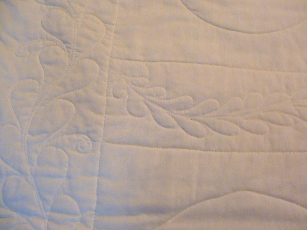 Vintage Handmade Patchwork Quilt 72” X 96” 1970s
