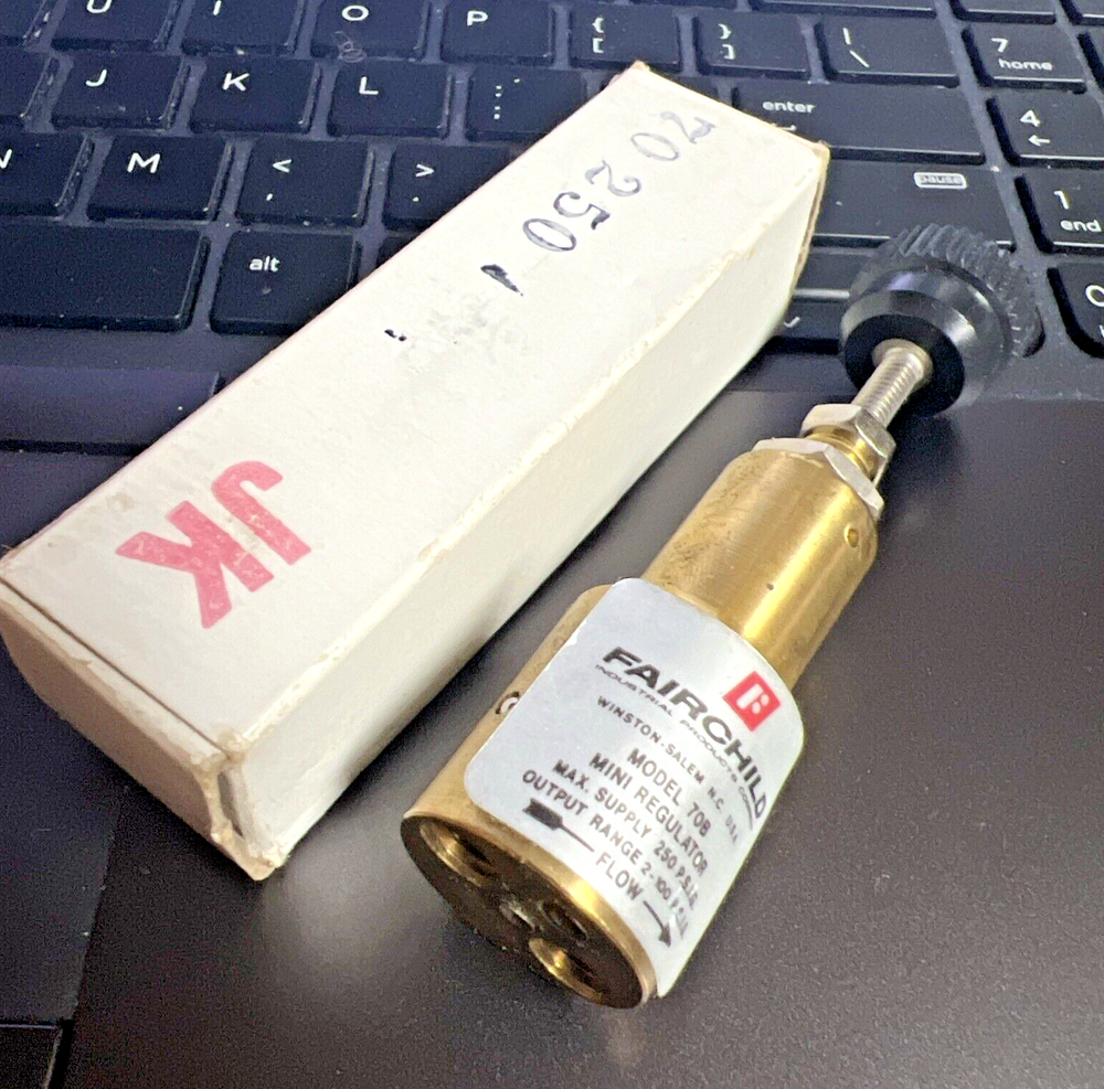Fairchild 70B Pneumatic Subminiature Regulator