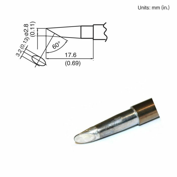 hakko t15-bc28 soldering tip, new, original