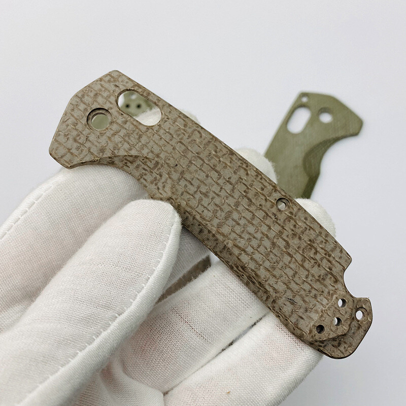 1 Pair Handle Patch Custom Micarta Blade Scales for Benchmade North Fork Knife