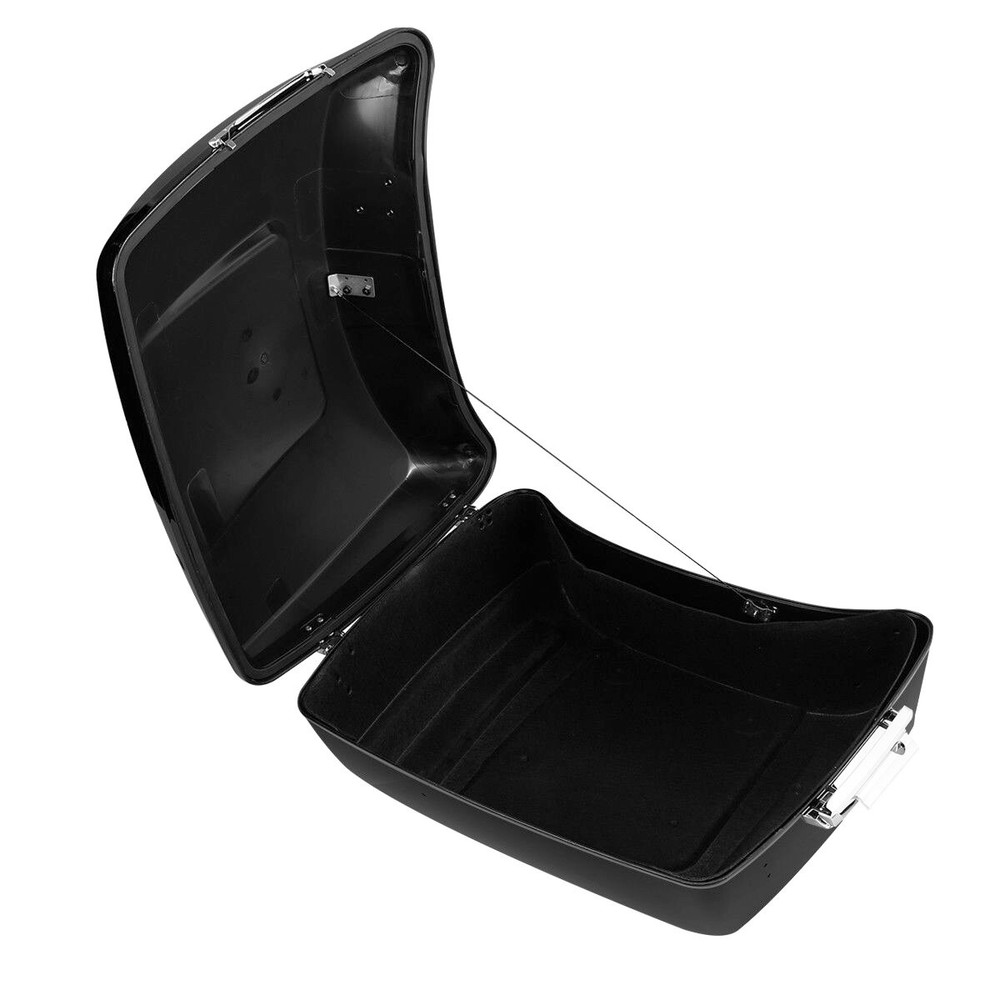 King Trunk Backrest Solo Mount Fit For Harley Electra Glide 14-Up