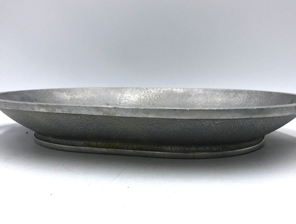 Vtg Guardian Service Hammered Oval 15" Roasting Platter Server