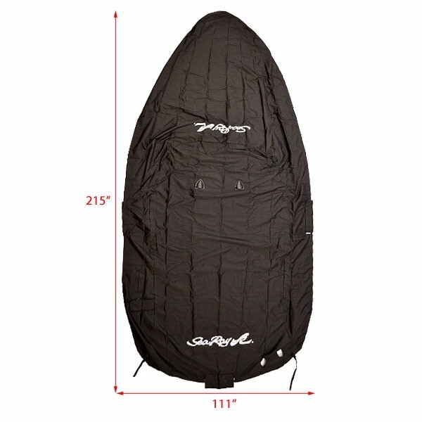 Sea Ray Boat Mooring Cover 1957839 | 175 Sport Black