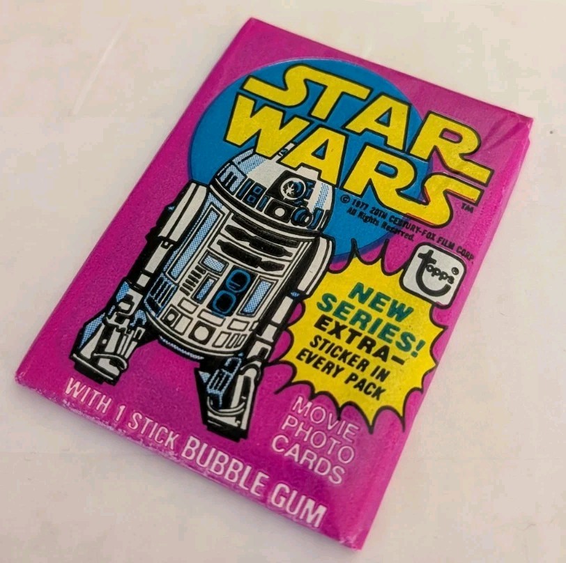 🔥1977 Topps Star Wars Series 3 (Yellow) UNOPENED Vintage Wax Pack 🔥
