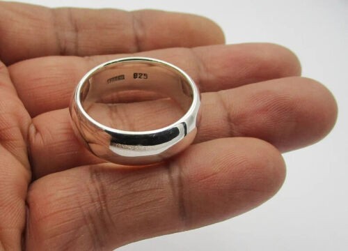 Solid 925 Sterling Silver Band & Statement Ring Handmade Ring All size R-63