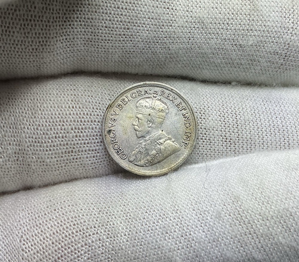 Canada Silver 5 Cents 1920 C497