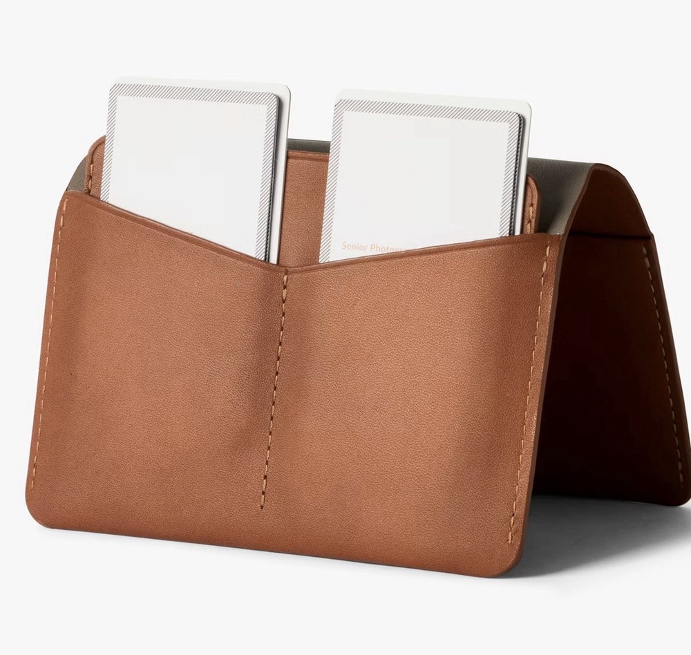Bellroy Leather Travel Folio Zip Passport Document Holder