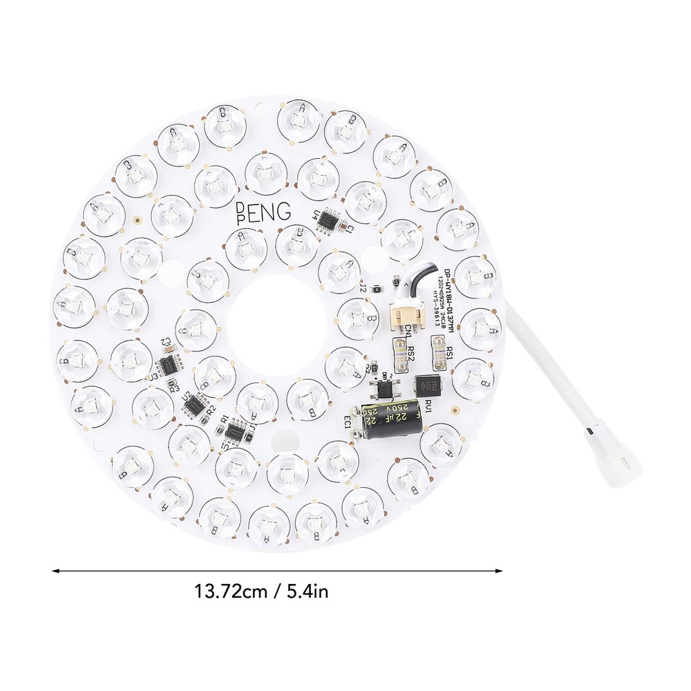 JY LED Ceiling Fan Light Board 3 Color Temperatures Dimmable Memory Function