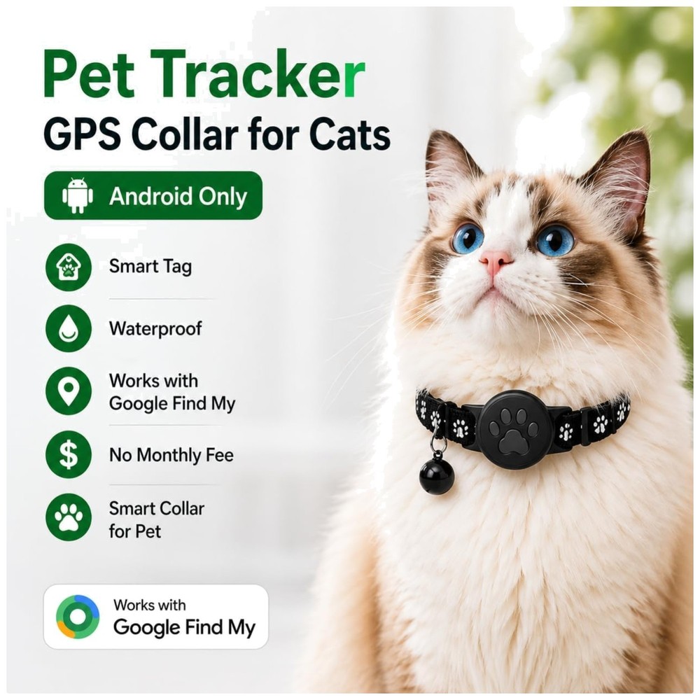 Lightweight Smart Collar for Cats