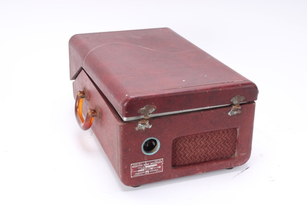 Webster Chicago Model 80-1 Wire Recorder - Poor Condition