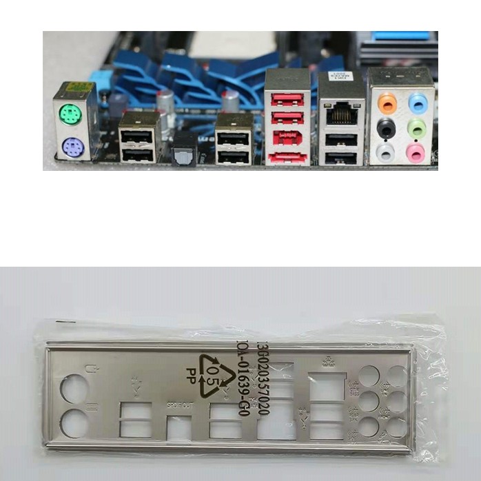 For ASUS M4A79XTD EVO IO I/O SHIELD Back Plate BackPlate
