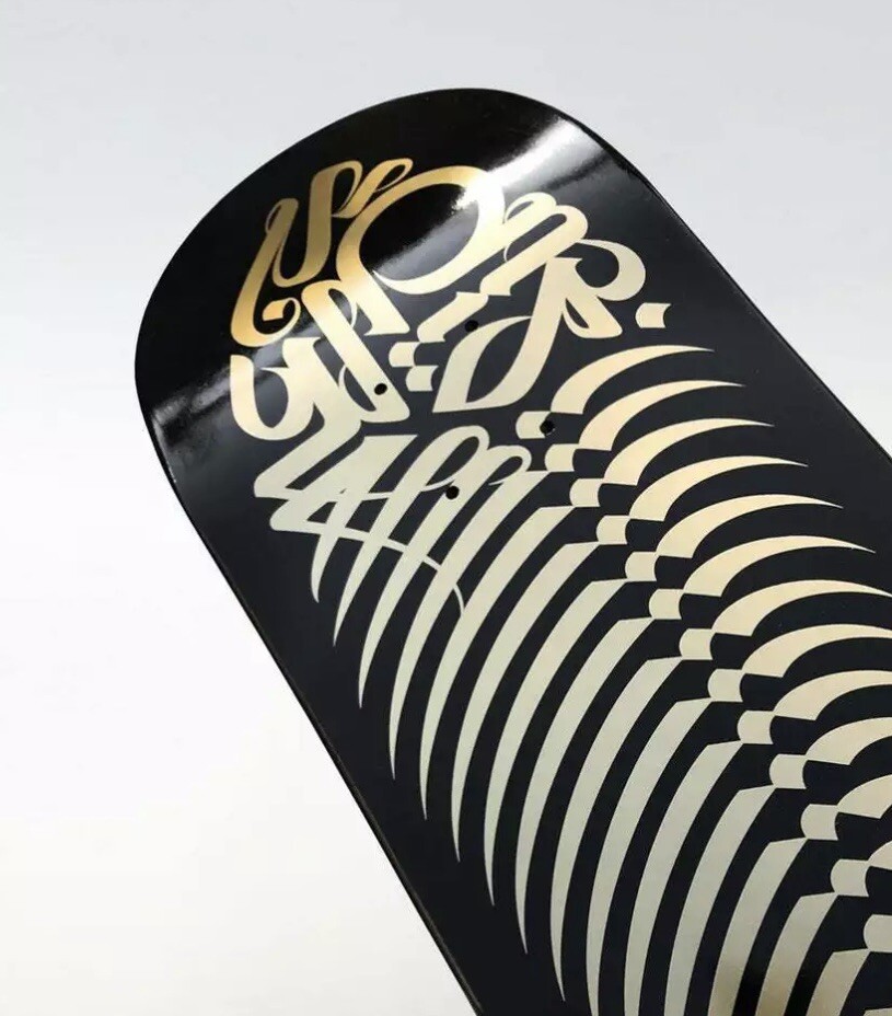 Cryptik Skate Deck Signed With COA