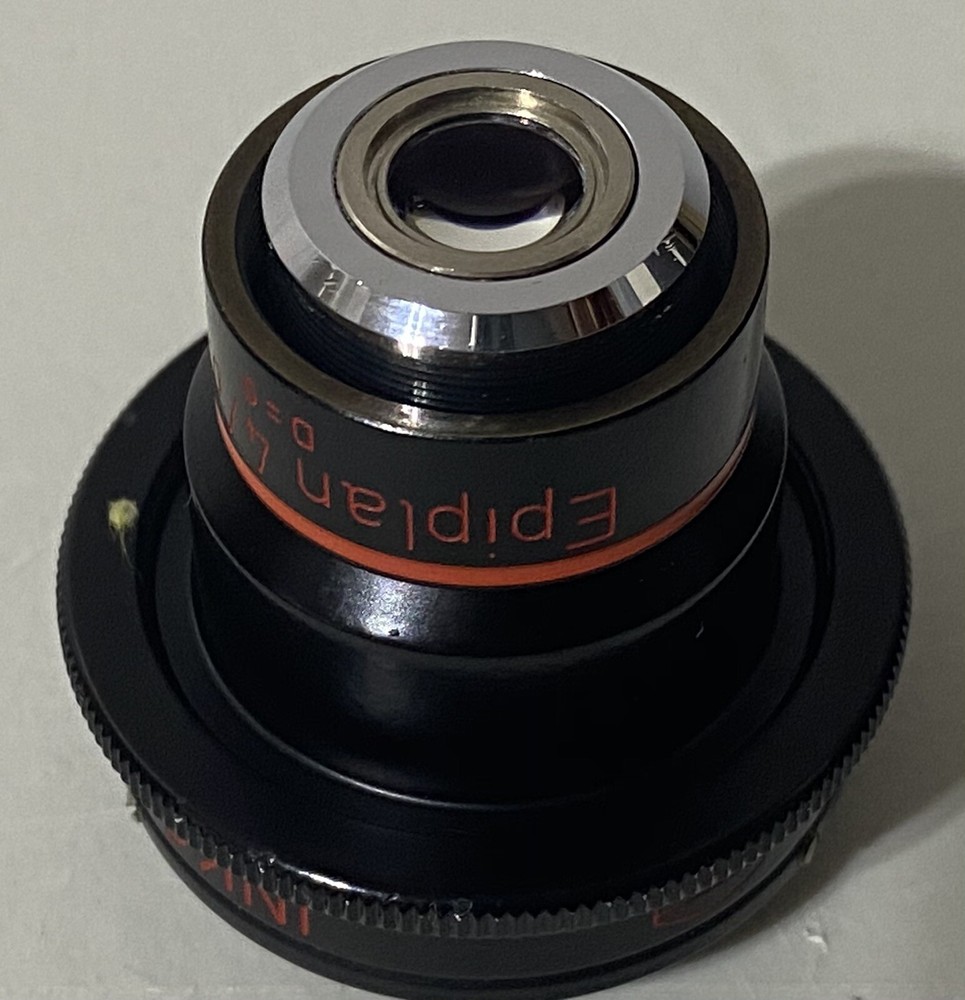 Zeiss Epiplan 4/0.1 Pol Microscope Objective W/ INKO Interference Contrast