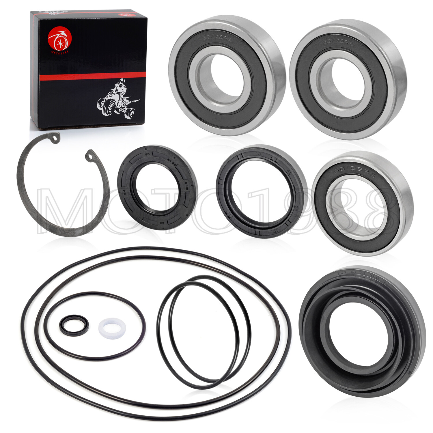 Rear Axle Wheel seal bearing kit 2000-2006 For HONDA Rancher 350 ES S TRX350